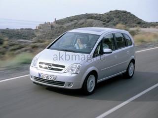 Opel Meriva A 2003, 2004, 2005, 2006 годов выпуска 1.6 (100 л.с.)