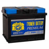 Аккумулятор Тюмень Premium 64L 64Ач 620А прям. пол. Аккумулятор Тюмень Premium 64L 64Ач 620А прям. пол.